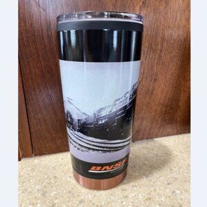 NEW BNSF Railway 20Oz Double Wall Stainless Steel Copper Line Tumbler